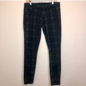 Zara Men’s Plaid Skinny Pants
